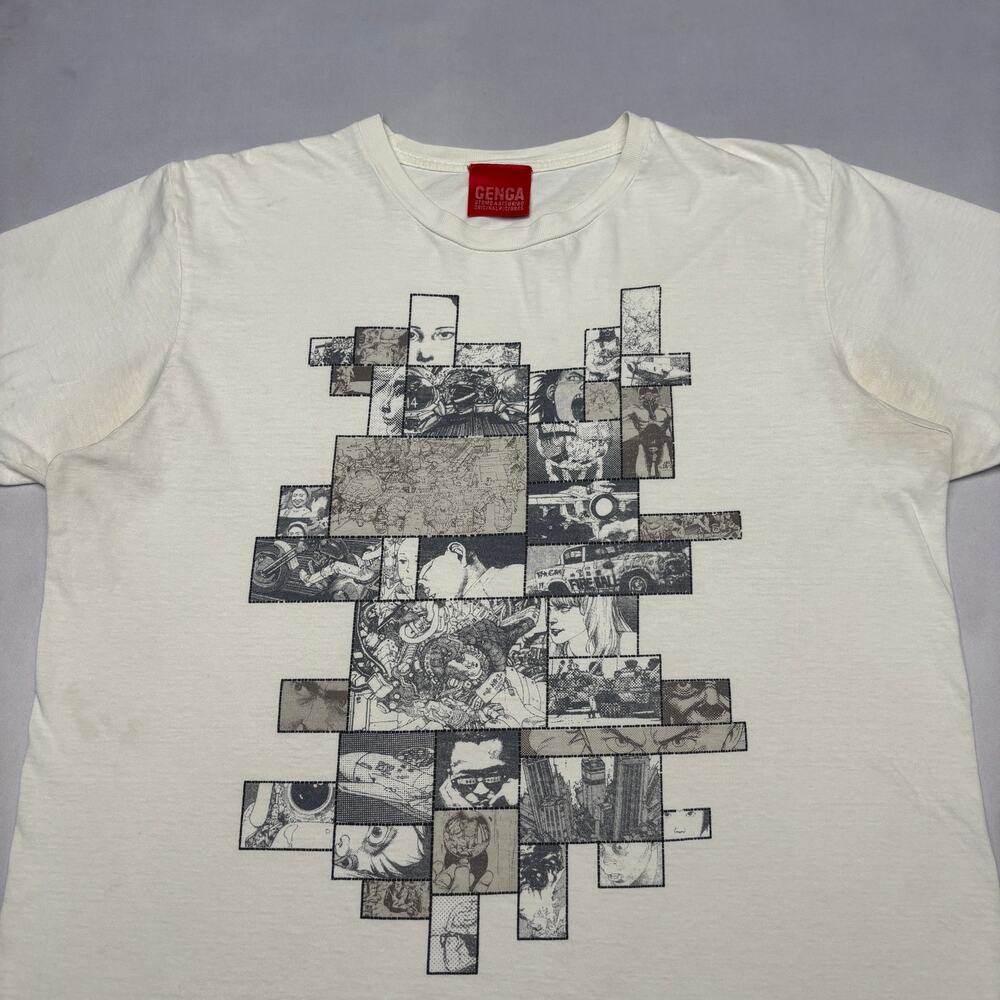 Beams Genga Exhibition Akira Anime Tee Shirt Men's Medium Japan Ketsuhiro Otomo - Picture 2 of 11